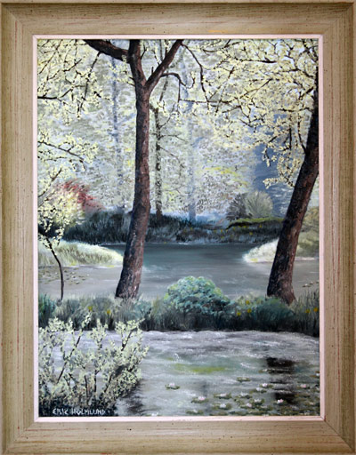 Green water scene