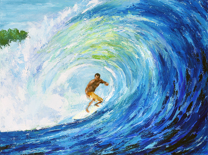 Pipeline surfer